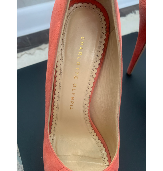 Туфли • Charlotte Olympia • Коралловый
