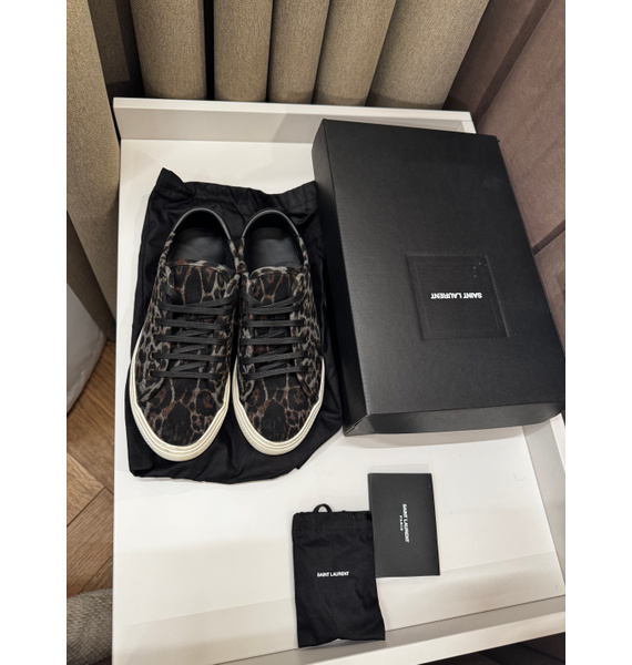 Кеды • Saint Laurent • Серый