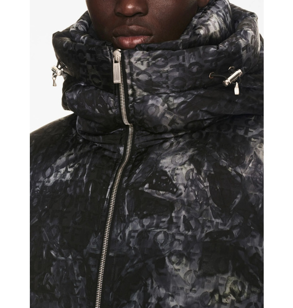 Пуховик • Off-White • Черный