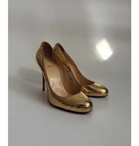 Туфли • Christian Louboutin • Золотой