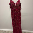 Платье • SHERRI HILL • Бордовый