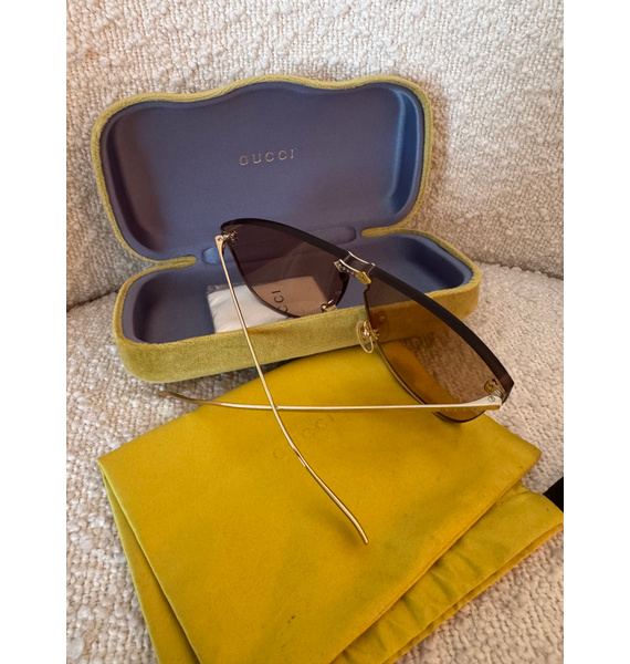 Очки • Gucci Eyewear • Бежевый