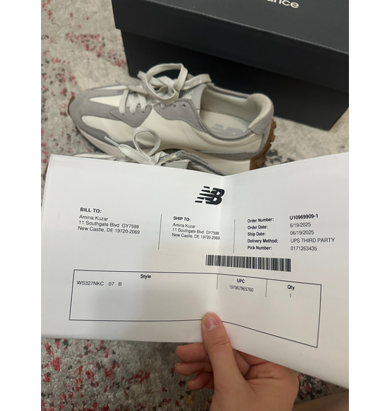 Кроссовки • New Balance • Серый