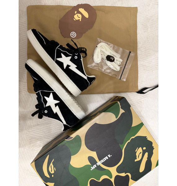 Кроссовки • BAPE BLACK *A BATHING APE® • Черный