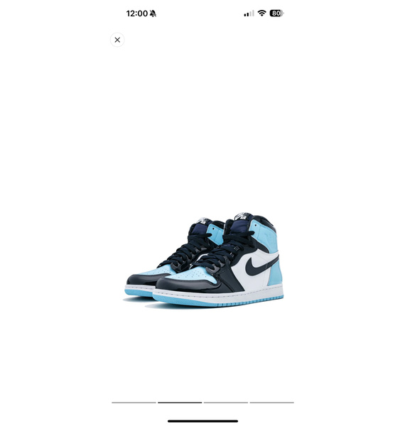 Кроссовки • Nike • Голубой