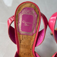Босоножки • Christian Dior • Коралловый