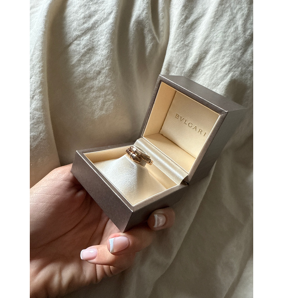 Кольцо • Bvlgari • Розовый