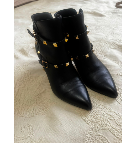 Ботильоны • Valentino • Черный
