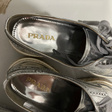 Оксфорды • Prada • Серебряный