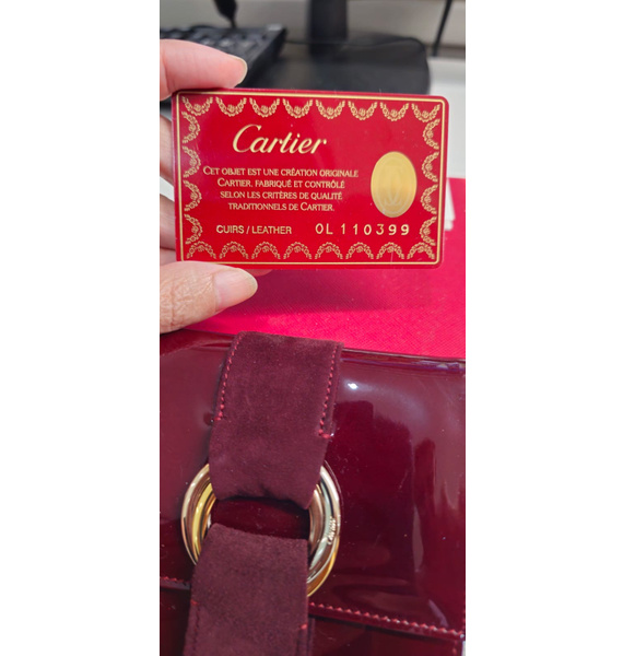 Кошелек • Cartier • Бордовый