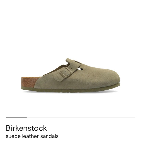 Сандалии • Birkenstock • Зеленый