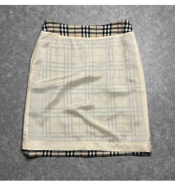 Юбка • Burberry • Бежевый