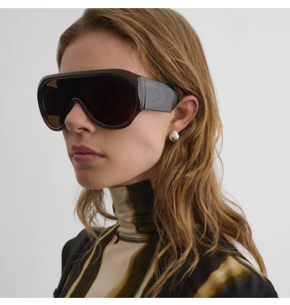 Солнцезащитные очки • Phoebe Philo • Коричневый