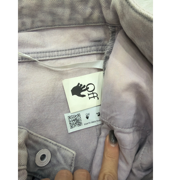 Джинсы • Off-White • Розовый