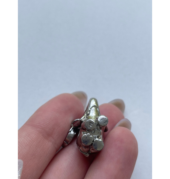 Шарм на браслет • Fossil • Серебряный
