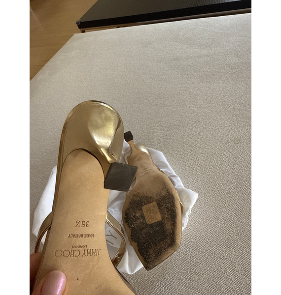 Мюли • Jimmy Choo • Золотой