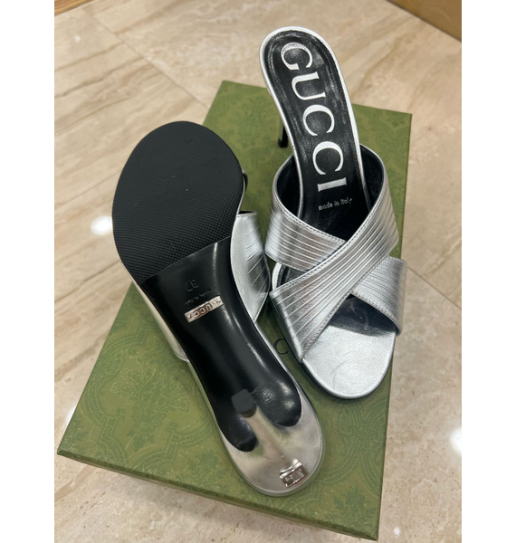 Босоножки • Gucci • Серебряный