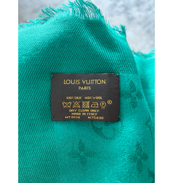 Шаль • Louis Vuitton • Зеленый
