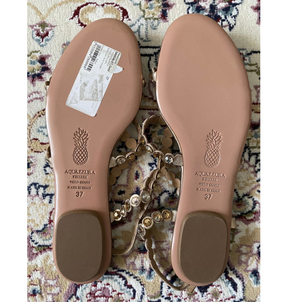 Сандалии • Aquazzura • Золотой