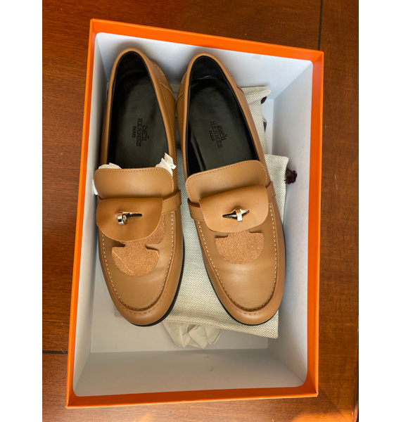 Лоферы • Hermès • Коричневый