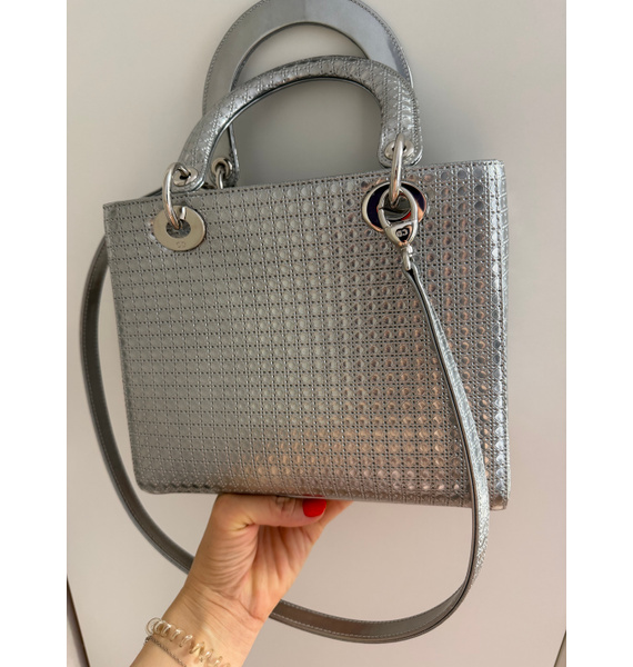 Сумка • Christian Dior • Серебряный