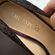 Туфли • Emilio Pucci • Бордовый