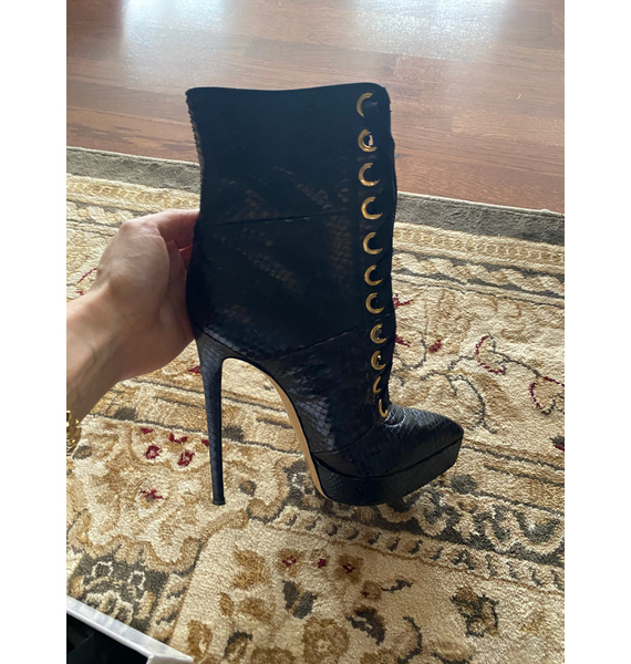 Ботильоны • Casadei • Черный