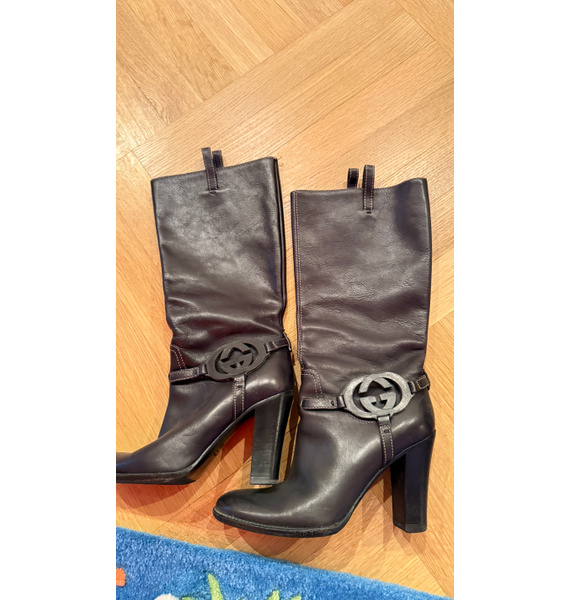 Сапоги • Gucci • Черный