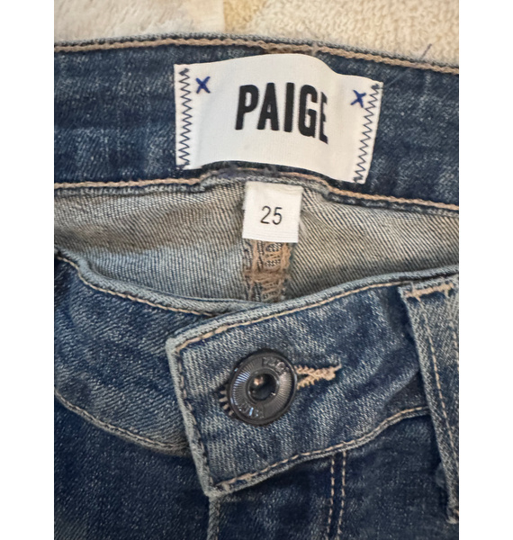 Джинсы • PAIGE • Синий