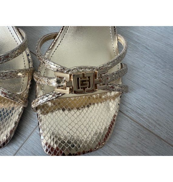 Босоножки • GUESS • Золотой