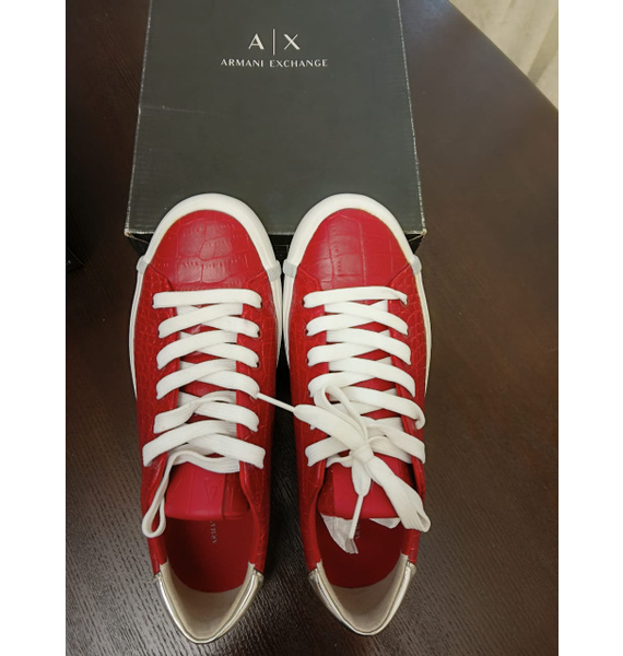 Кеды • Armani Exchange • Красный