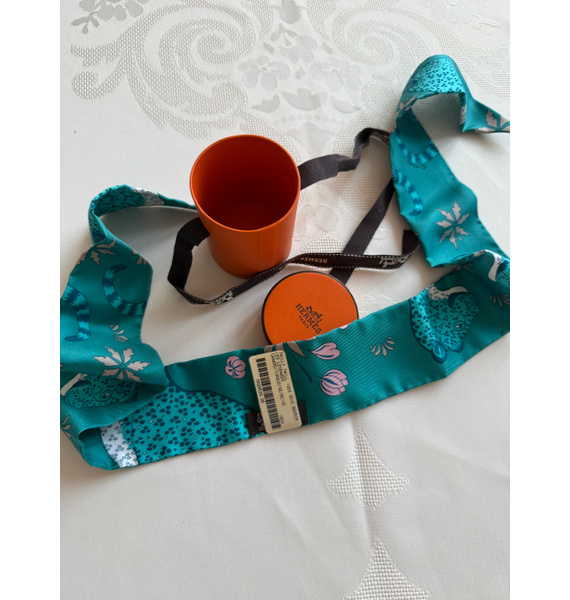 Платок • Hermès • Голубой