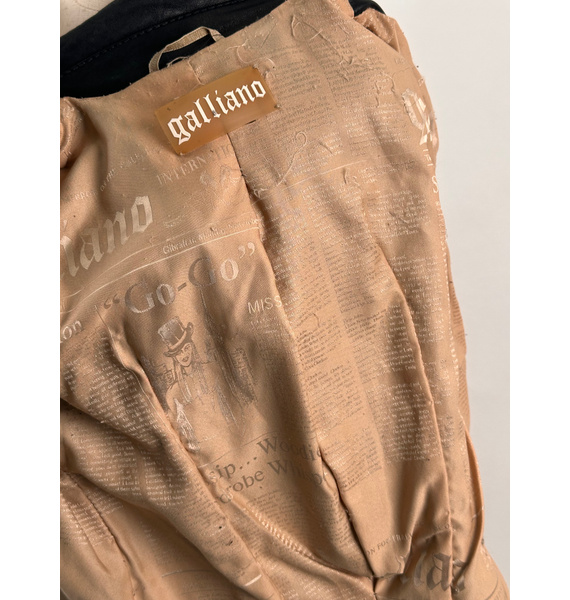 Куртка • galliano • Черный