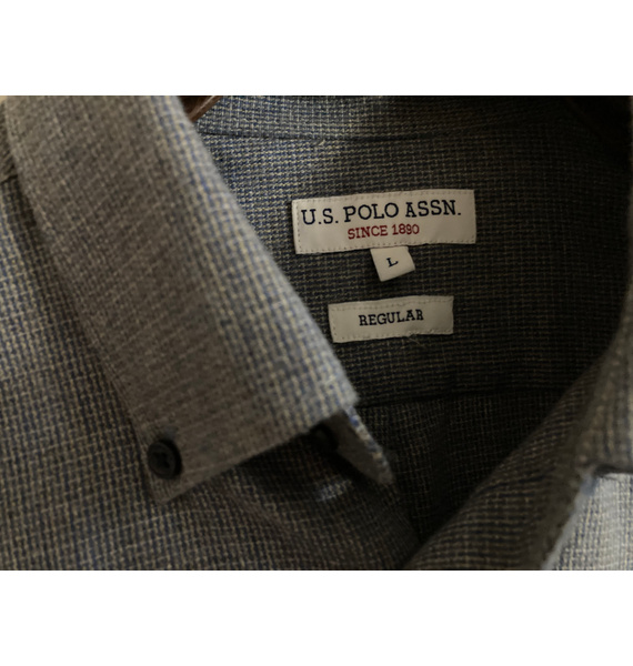 Рубашка • U.S.Polo Assn. • Серый