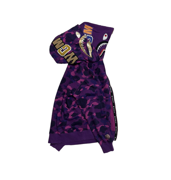Толстовка • A BATHING APE® • Фиолетовый