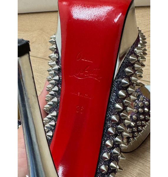 Туфли • Christian Louboutin • Фиолетовый