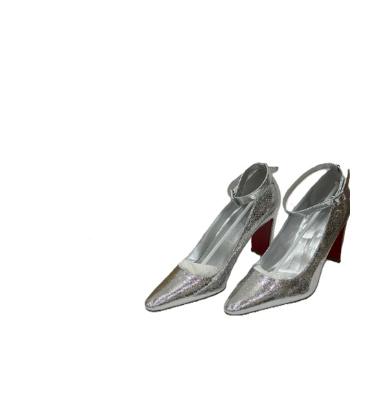 Туфли • Christian Louboutin • Серебряный