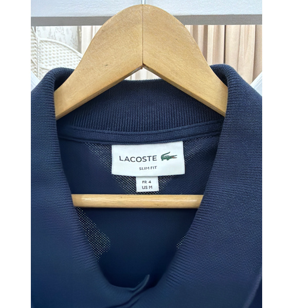 Поло • Lacoste • Темно-синий