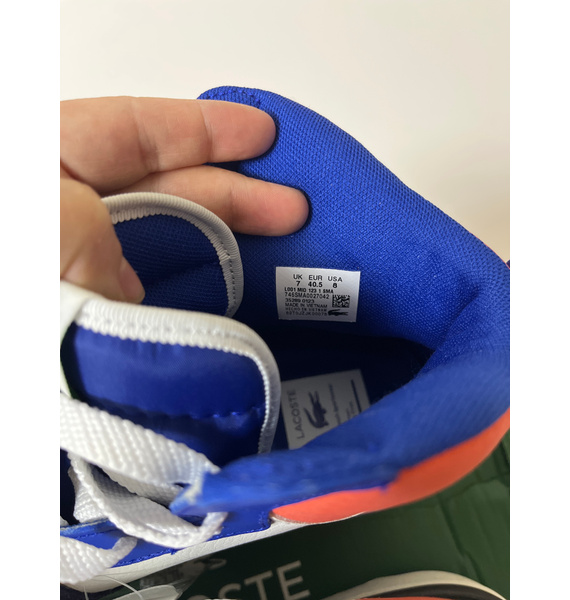 Кеды • Lacoste • Синий