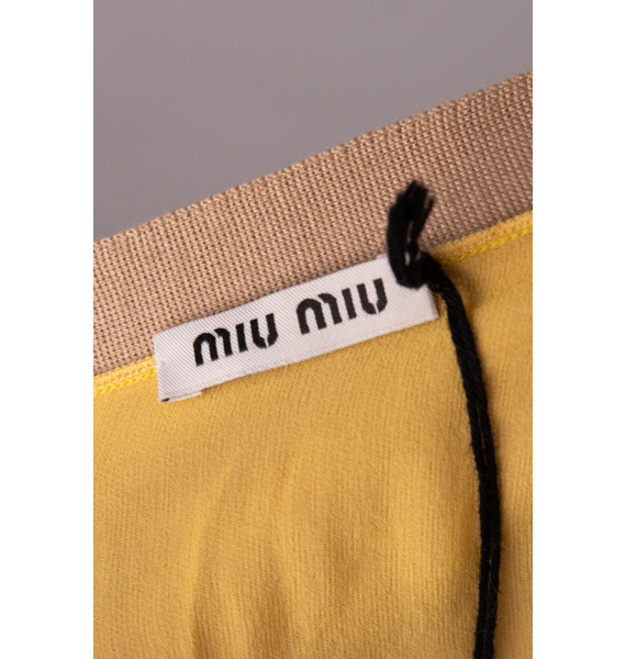 Кофта • Miu Miu • Бежевый