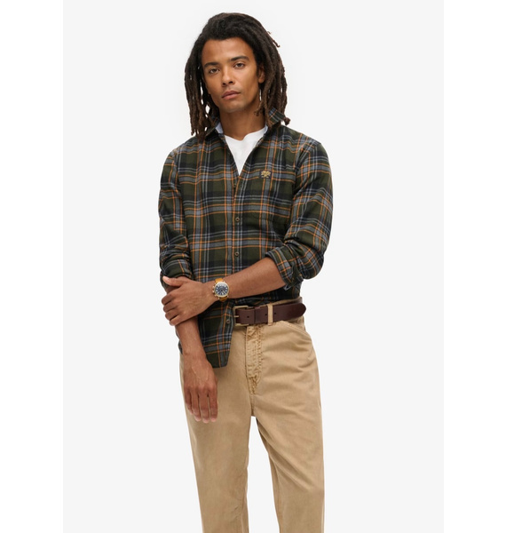 Рубашка • Superdry • Зеленый