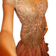 Платье • SHERRI HILL • Коралловый