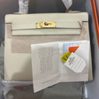 Сумка • Hermès • Бежевый