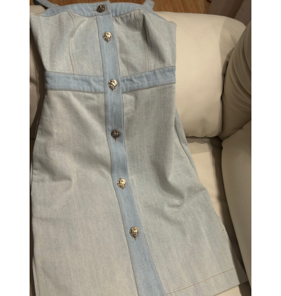 Сарафан • Chanel • Голубой