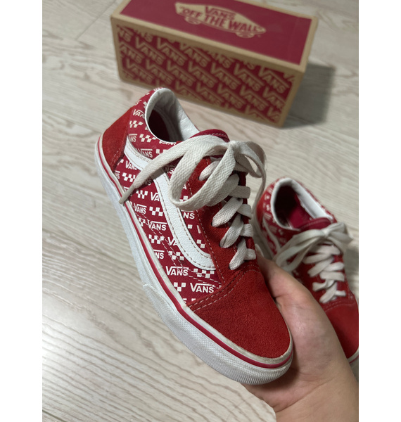 Кеды • Vans • Красный