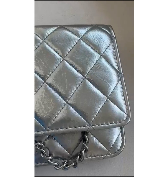 Сумка • Chanel • Серебряный