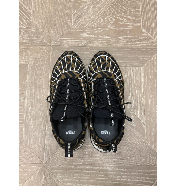 Кроссовки • Fendi • Коричневый
