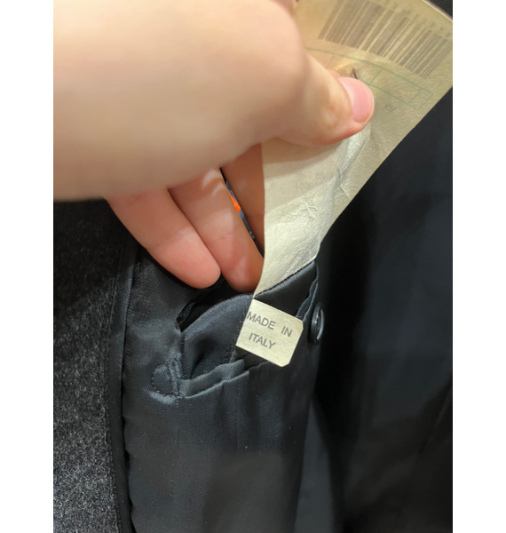 Пальто • Brioni • Тёмно-серый