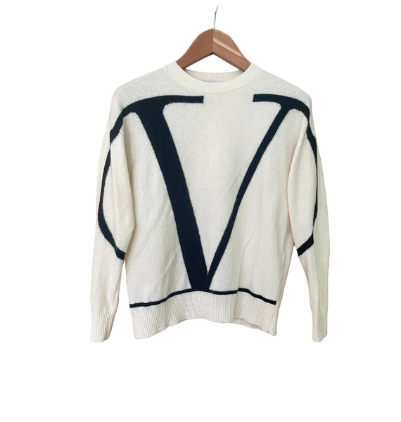 Лонгслив • Valentino • Бежевый
