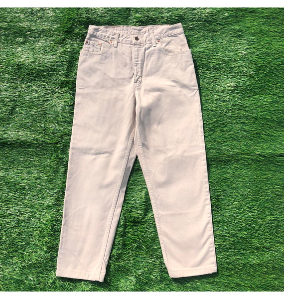 Джинсы • Levi's • Бежевый